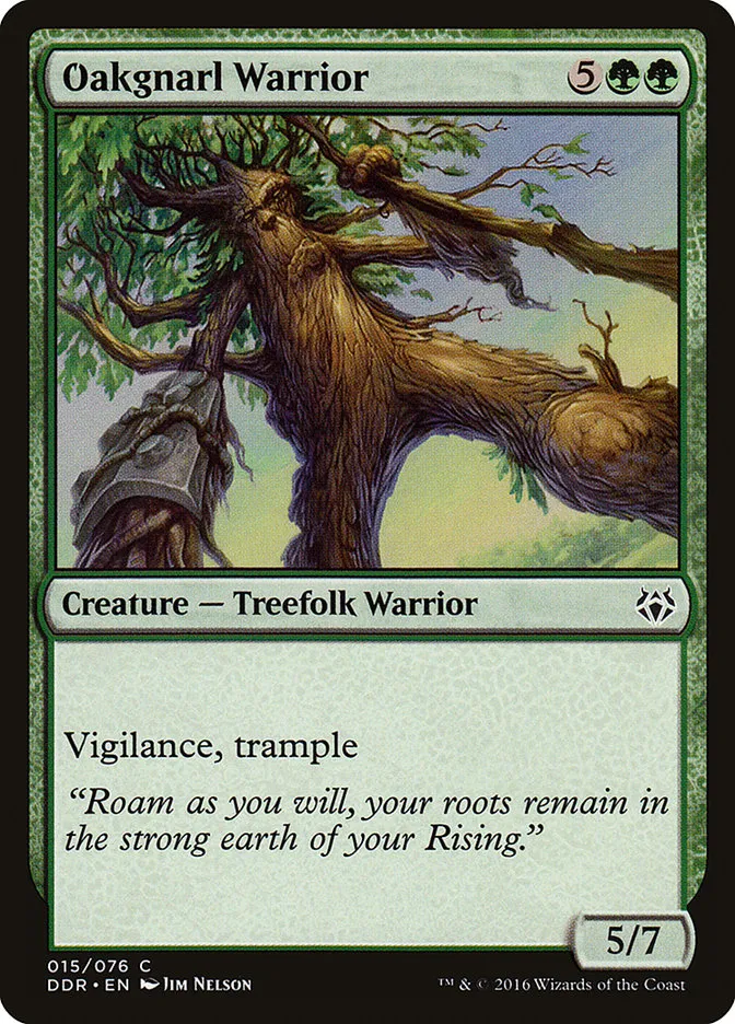 Oakgnarl Warrior Front Face