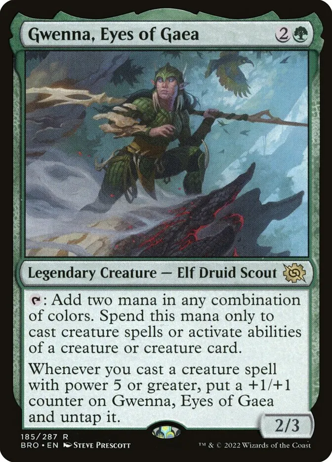 Gwenna, Eyes of Gaea Front Face