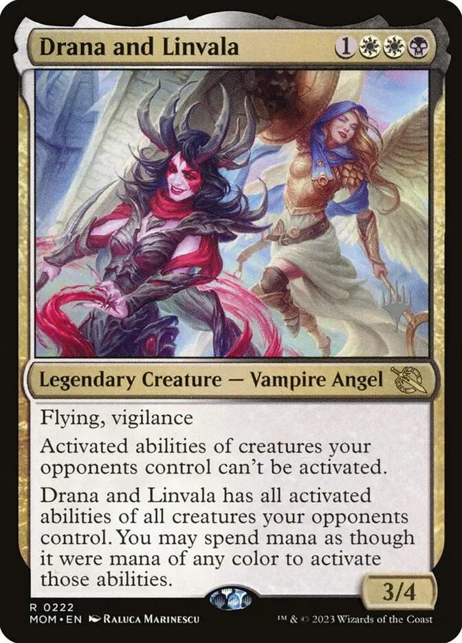 Drana and Linvala Front Face