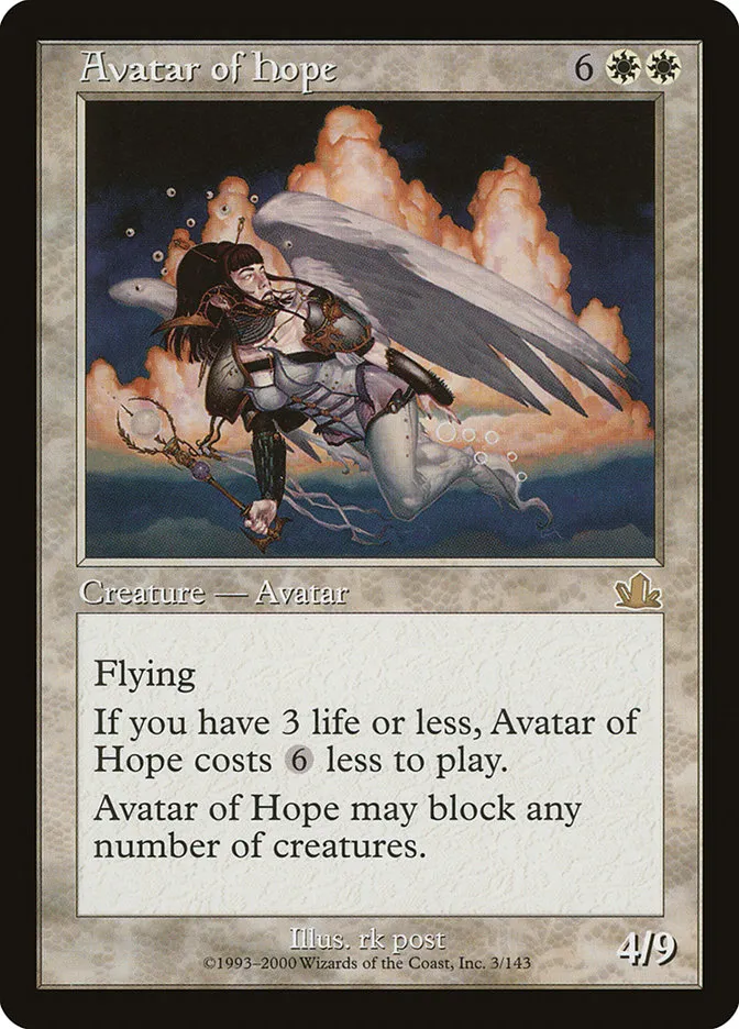 Avatar of Hope Front Face