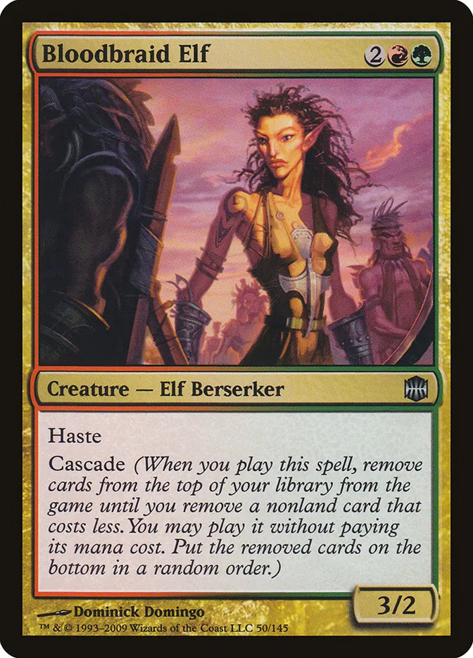 Bloodbraid Elf Front Face