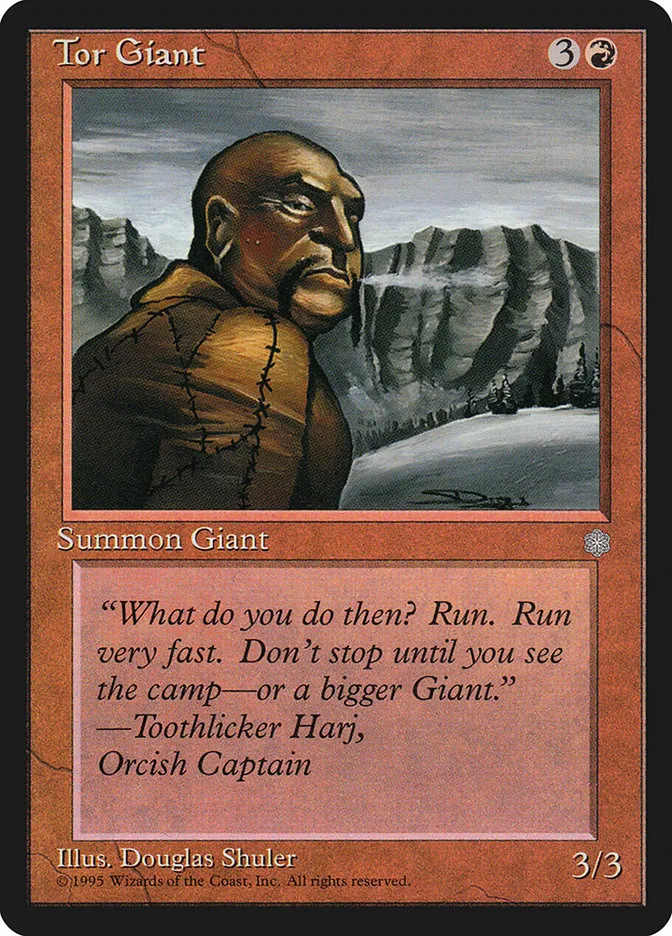 Tor Giant Front Face