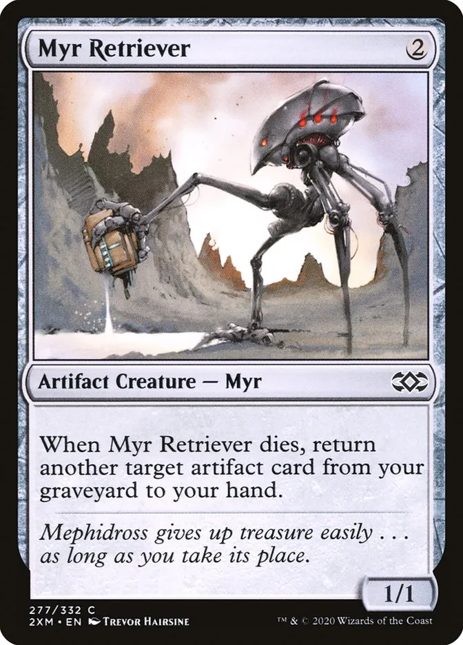Myr Retriever Front Face
