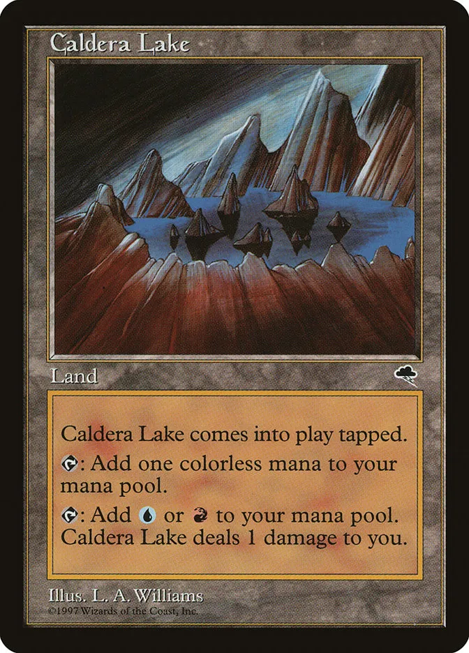 Caldera Lake Front Face