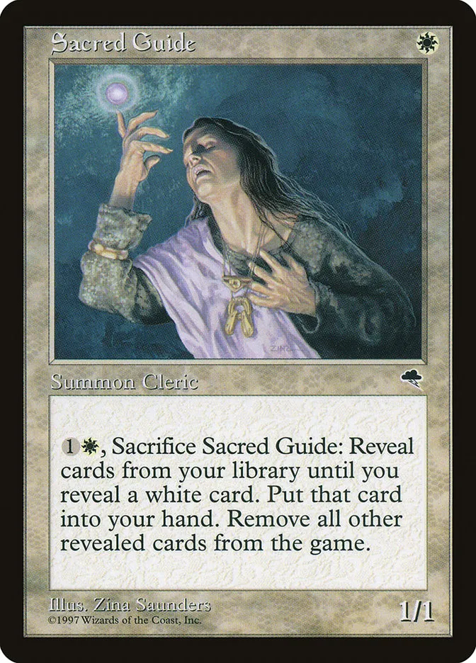 Sacred Guide Front Face