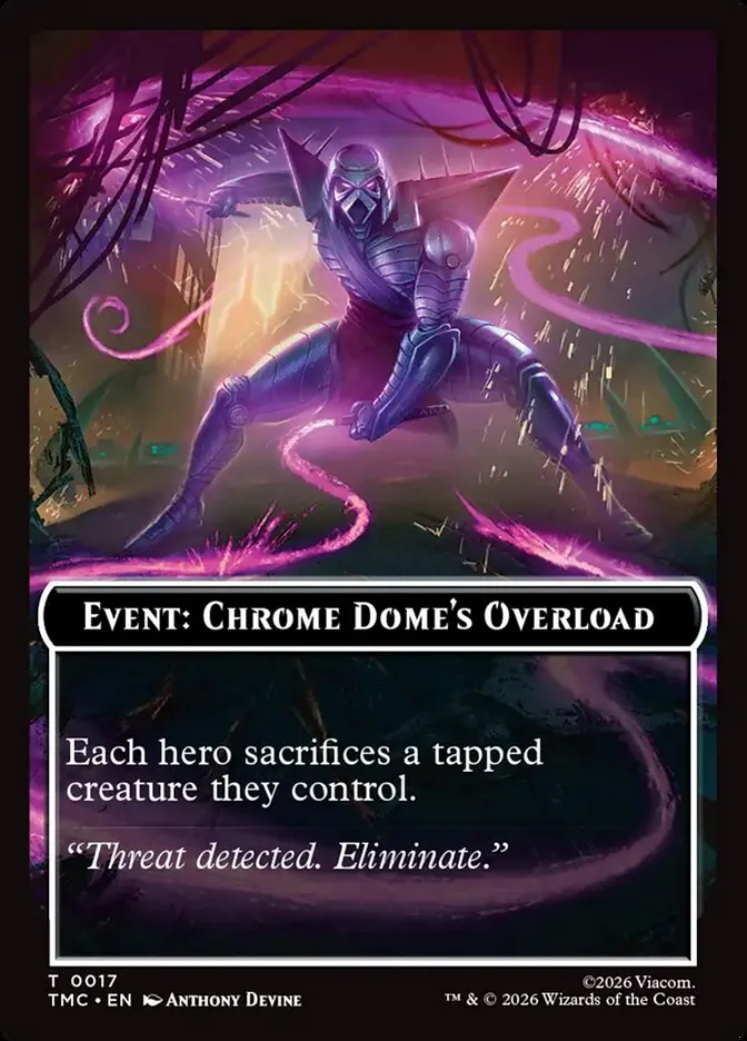 Event: Chrome Dome's Overload Front Face