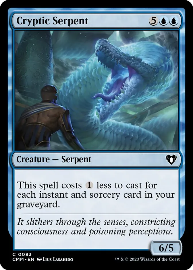 Cryptic Serpent Front Face