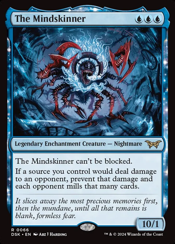 The Mindskinner Front Face