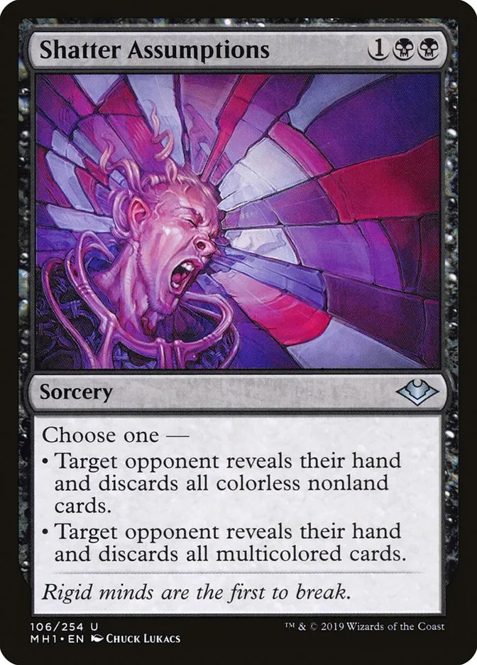Shatter Assumptions Front Face