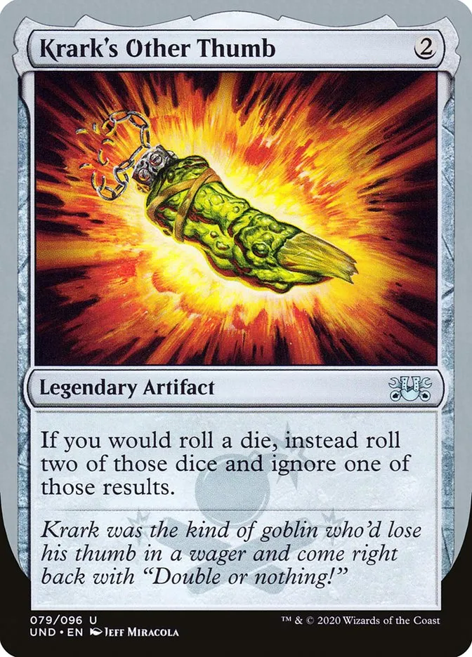 Krark's Other Thumb Front Face