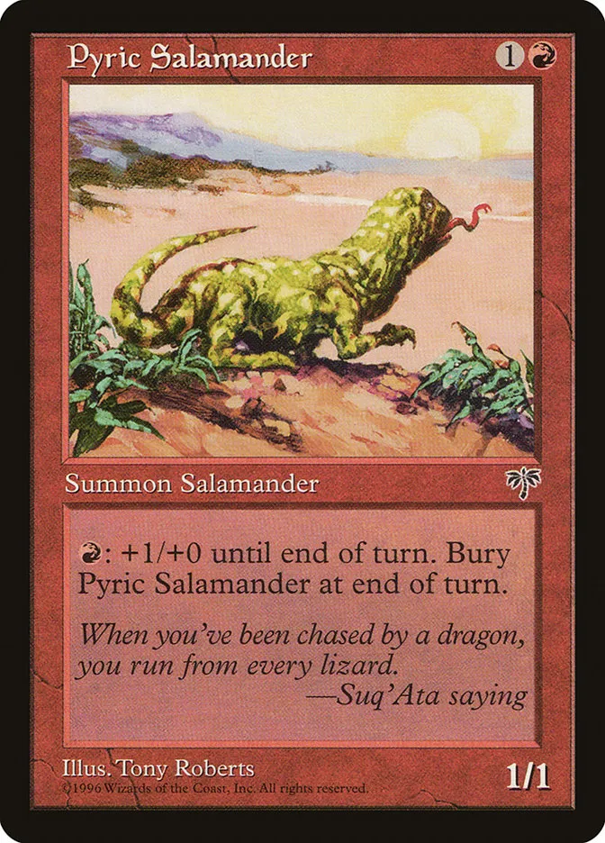Pyric Salamander Front Face