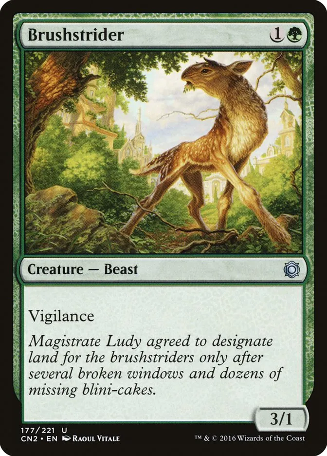 Brushstrider Front Face