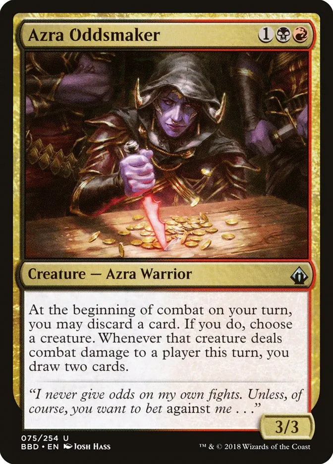 Azra Oddsmaker Front Face