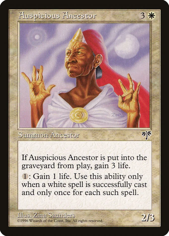 Auspicious Ancestor Front Face