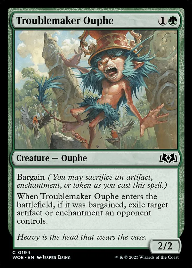 Troublemaker Ouphe Front Face