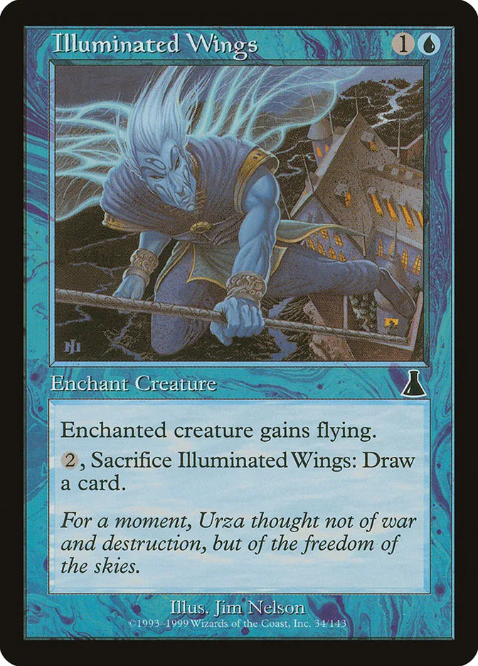 Illuminated Wings Front Face