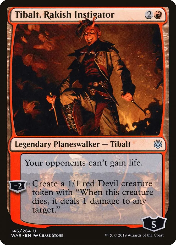 Tibalt, Rakish Instigator Front Face