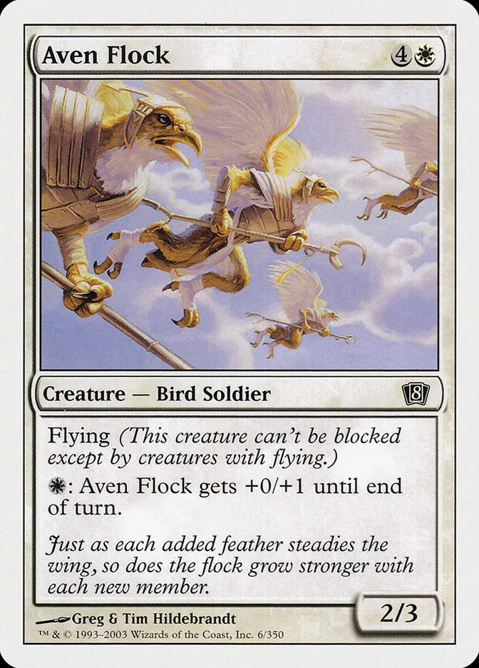 Aven Flock Front Face