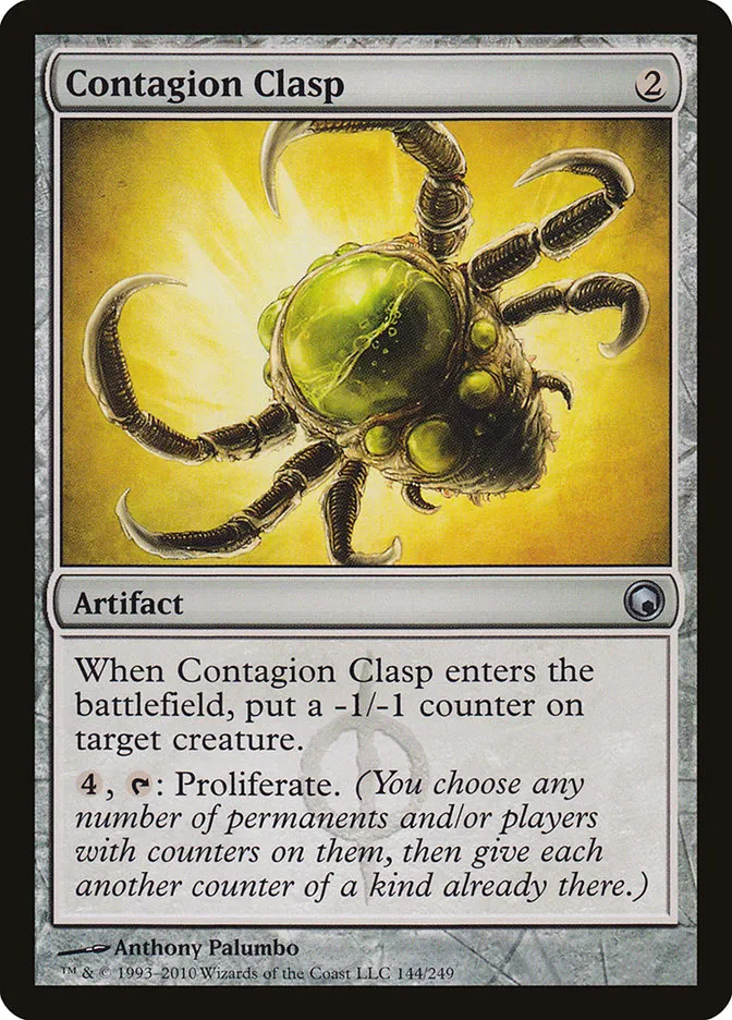 Contagion Clasp Front Face