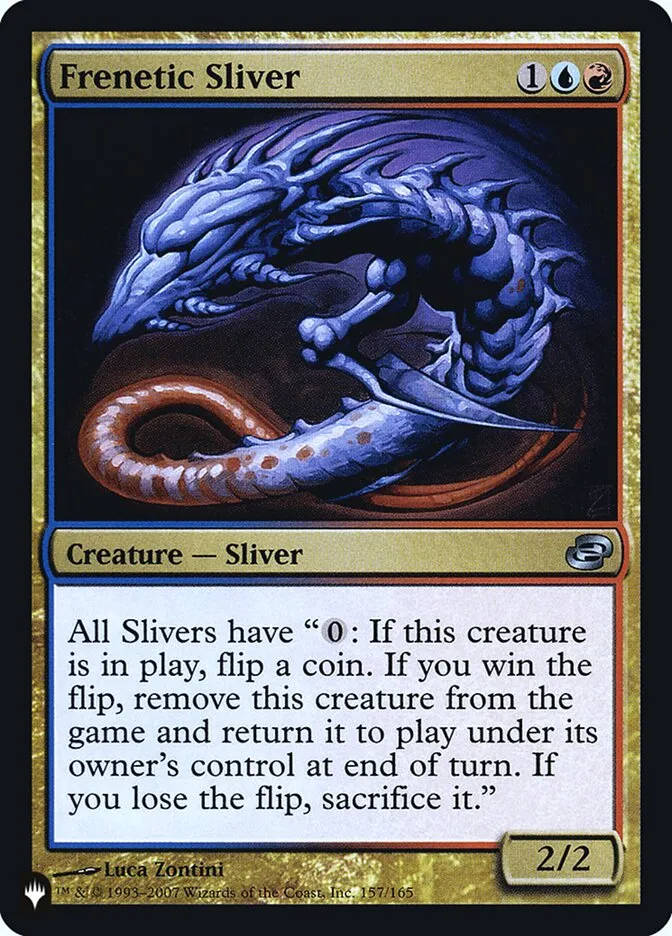 Frenetic Sliver Front Face