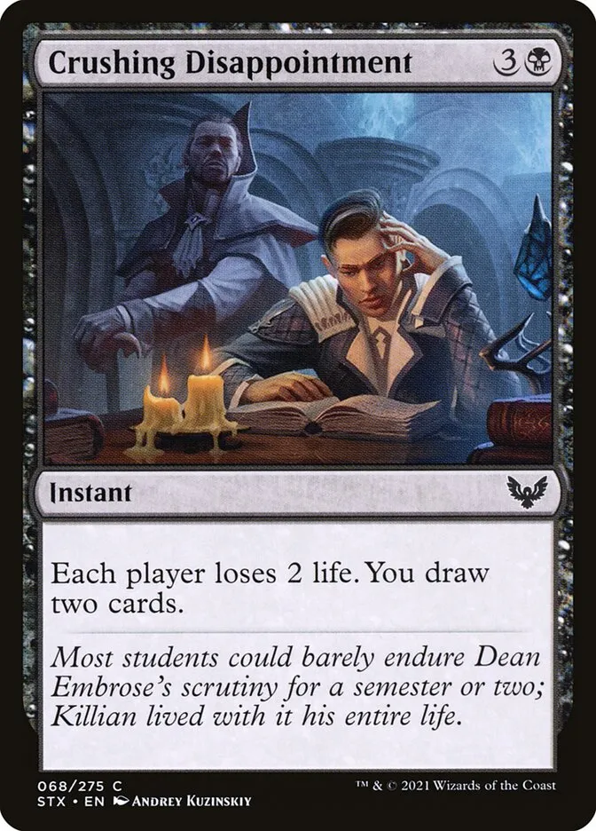 Crushing Disappointment Front Face