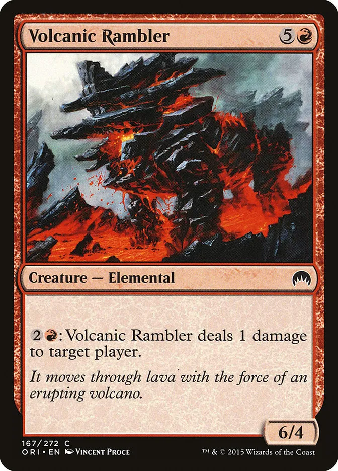 Volcanic Rambler Front Face