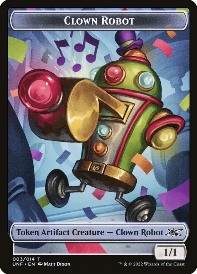Clown Robot Front Face
