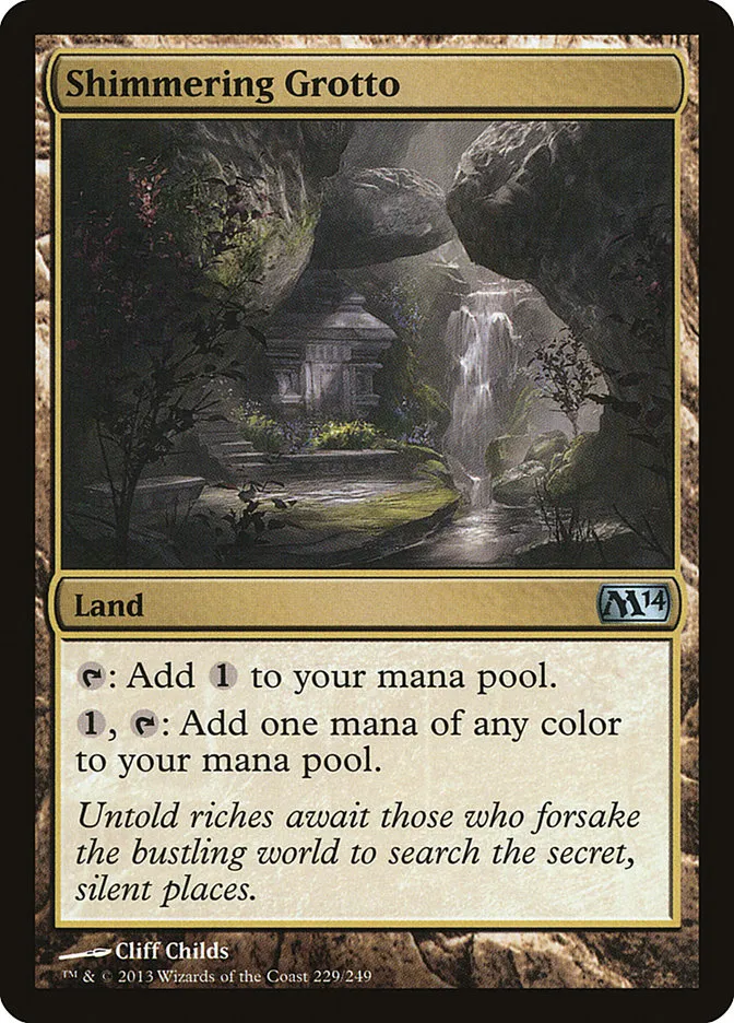 Shimmering Grotto Front Face