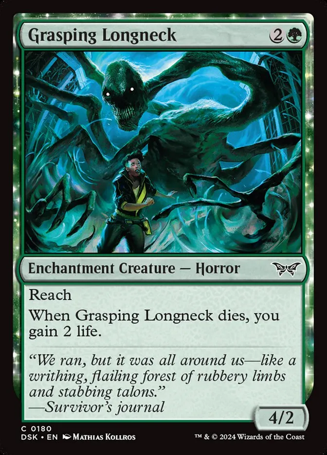 Grasping Longneck Front Face