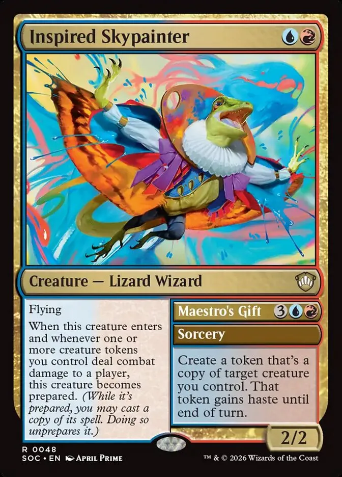 Inspired Skypainter // Maestro's Gift Front Face