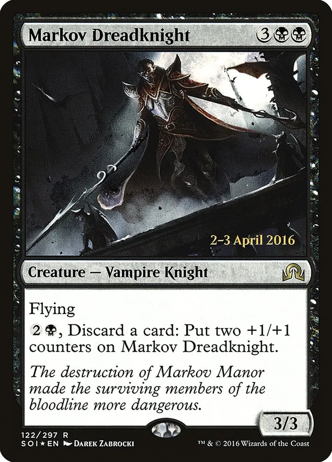 Markov Dreadknight Front Face