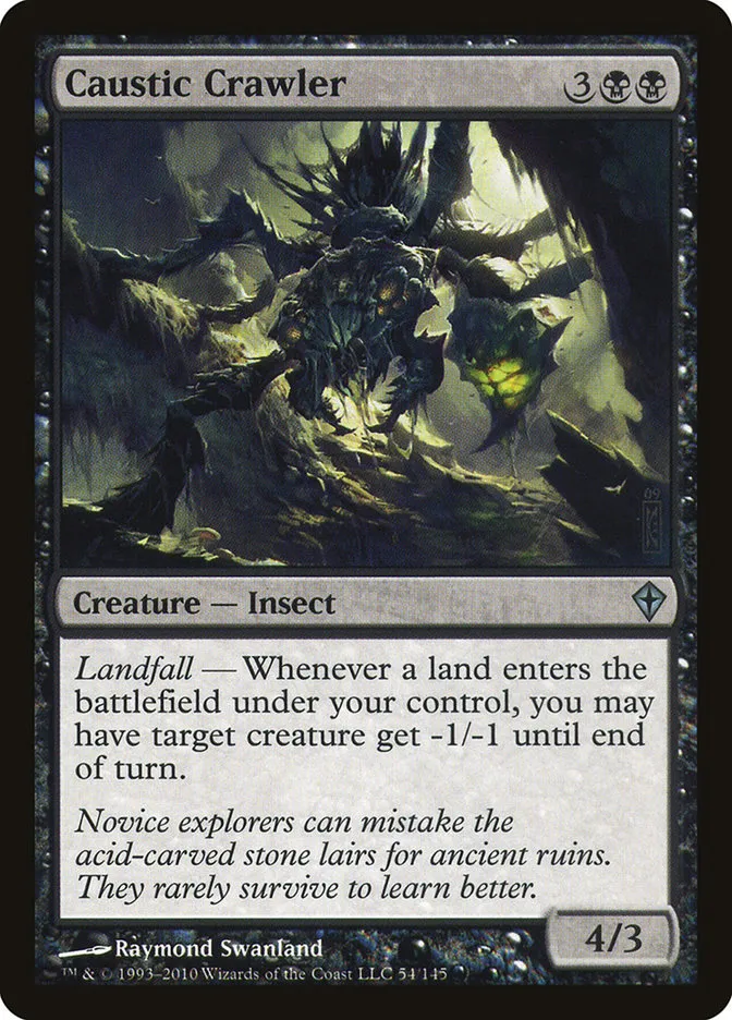 Caustic Crawler Front Face