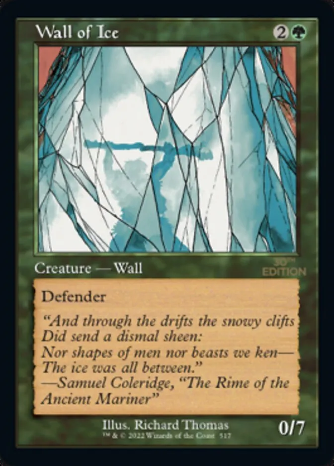 Wall of Ice Front Face