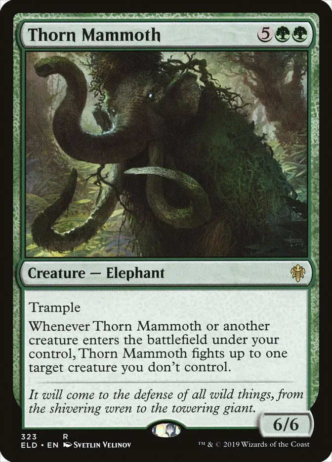 Thorn Mammoth Front Face