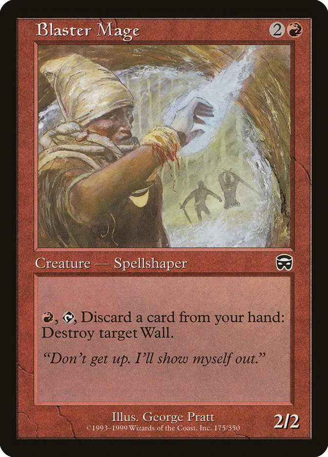 Blaster Mage Front Face