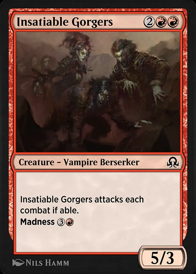 Insatiable Gorgers Front Face