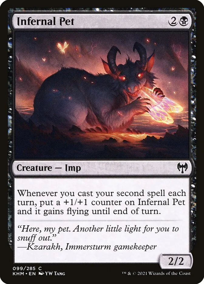 Infernal Pet Front Face