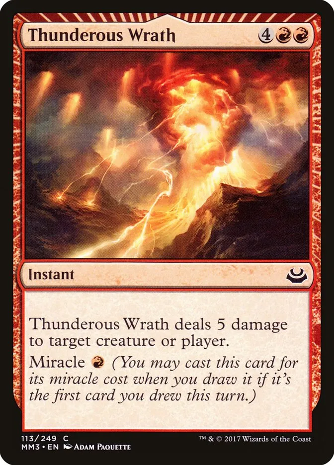 Thunderous Wrath Front Face