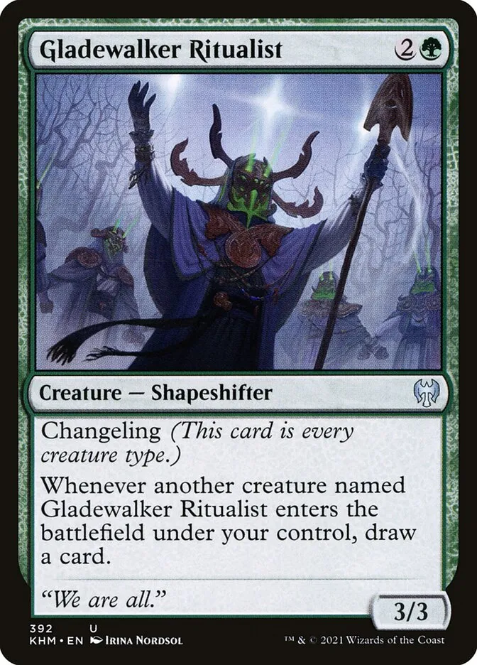 Gladewalker Ritualist Front Face