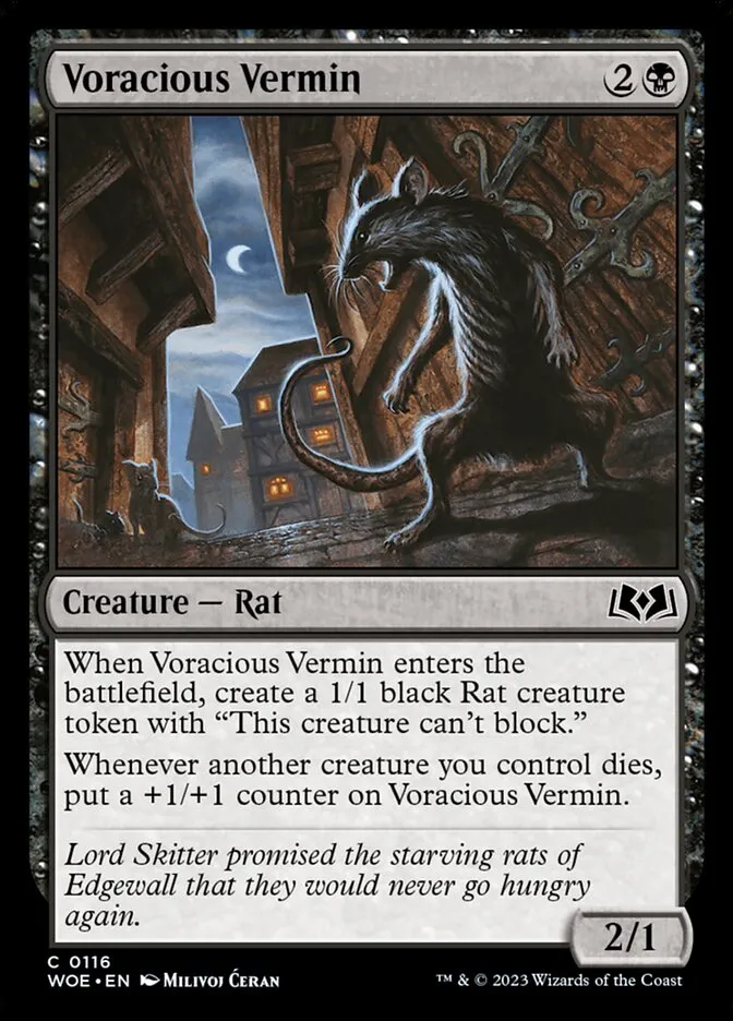 Voracious Vermin Front Face