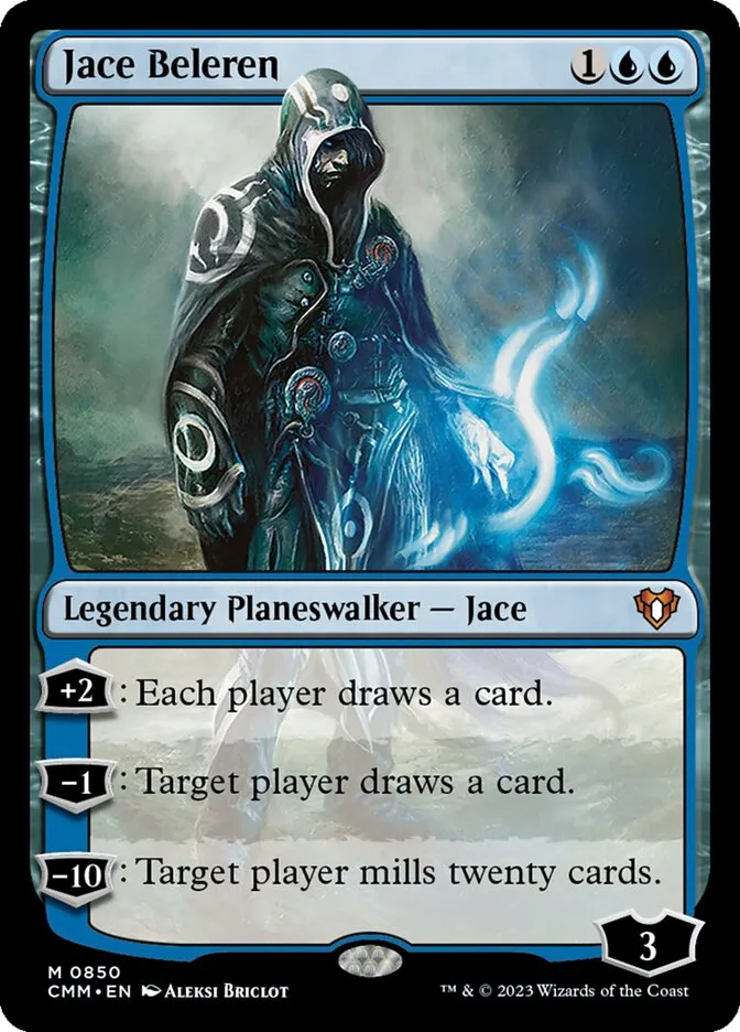 Jace Beleren Front Face