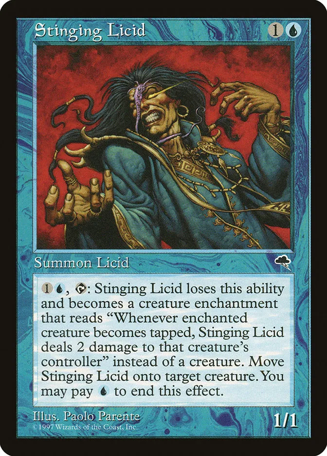 Stinging Licid Front Face