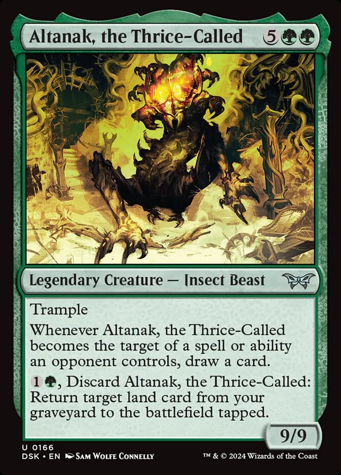 Altanak, the Thrice-Called Front Face