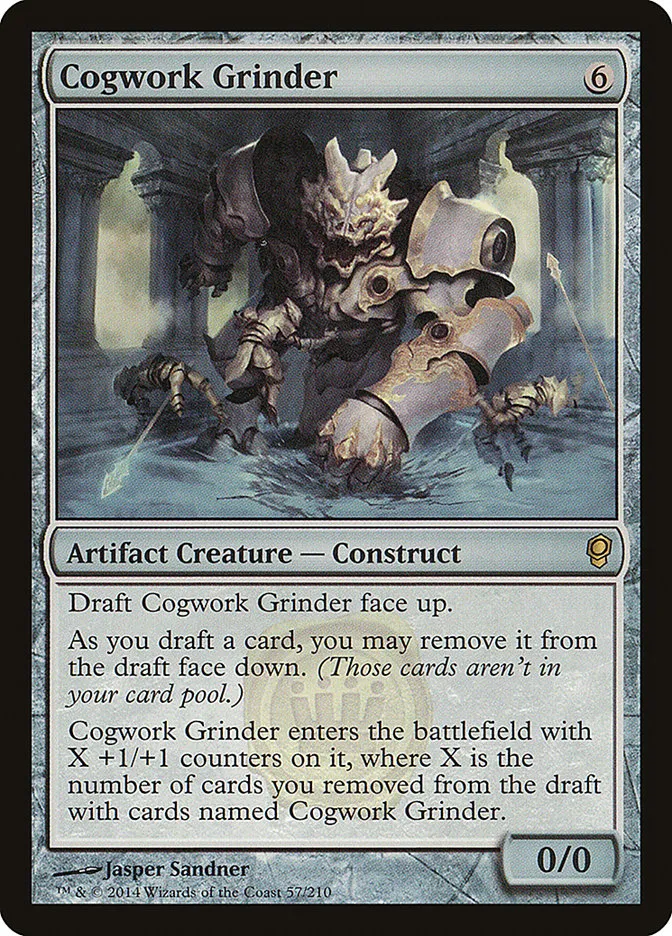 Cogwork Grinder Front Face