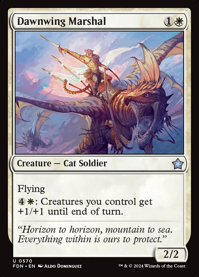 Dawnwing Marshal Front Face
