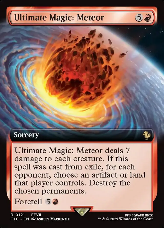 Ultimate Magic: Meteor Front Face