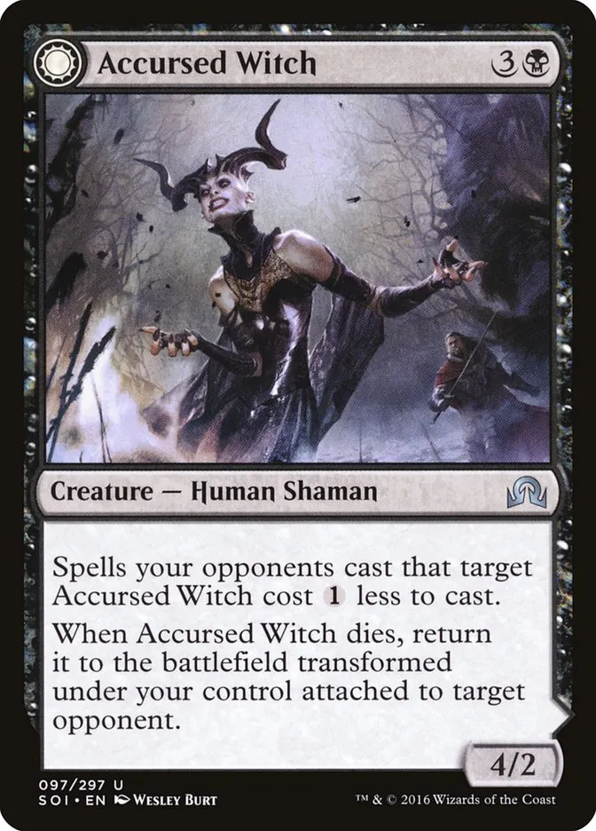Accursed Witch // Infectious Curse Front Face