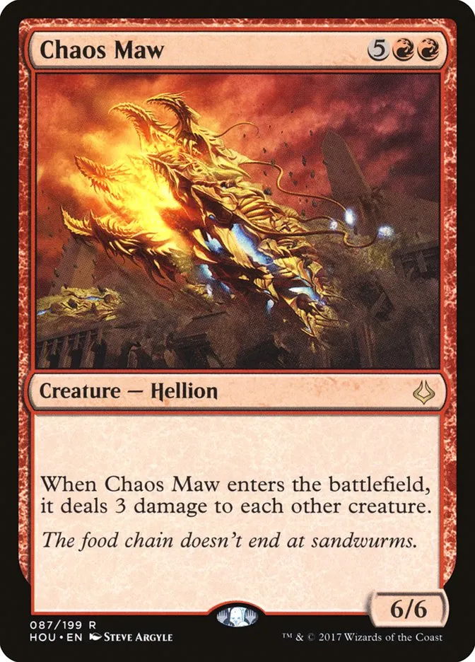 Chaos Maw Front Face