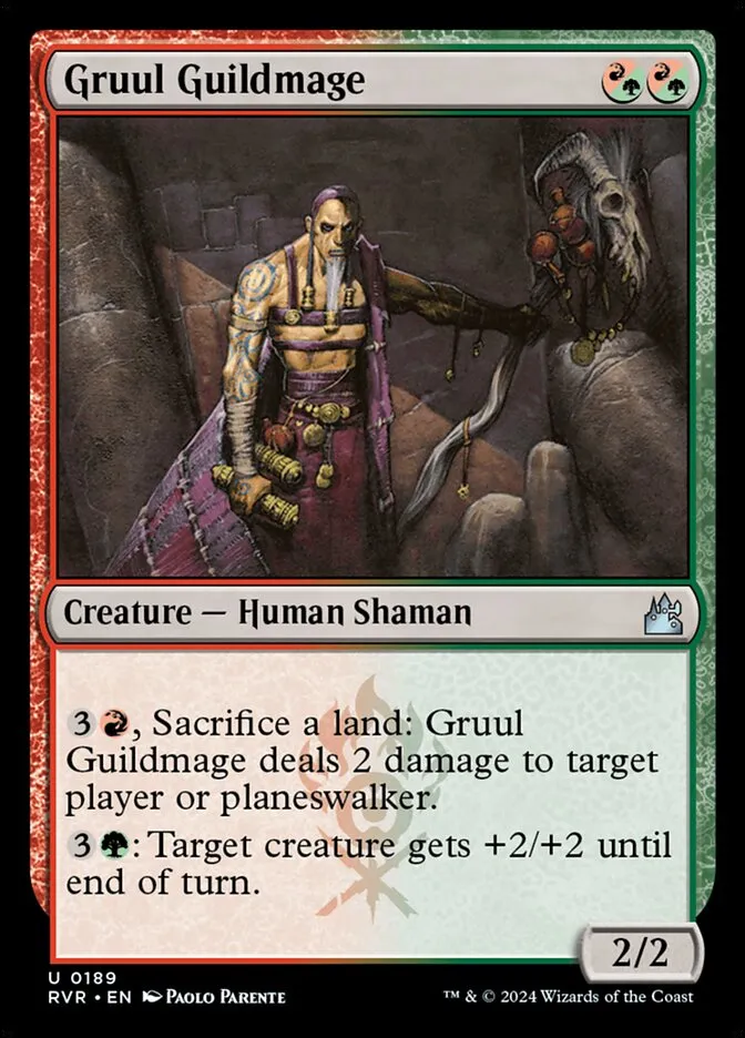 Gruul Guildmage Front Face