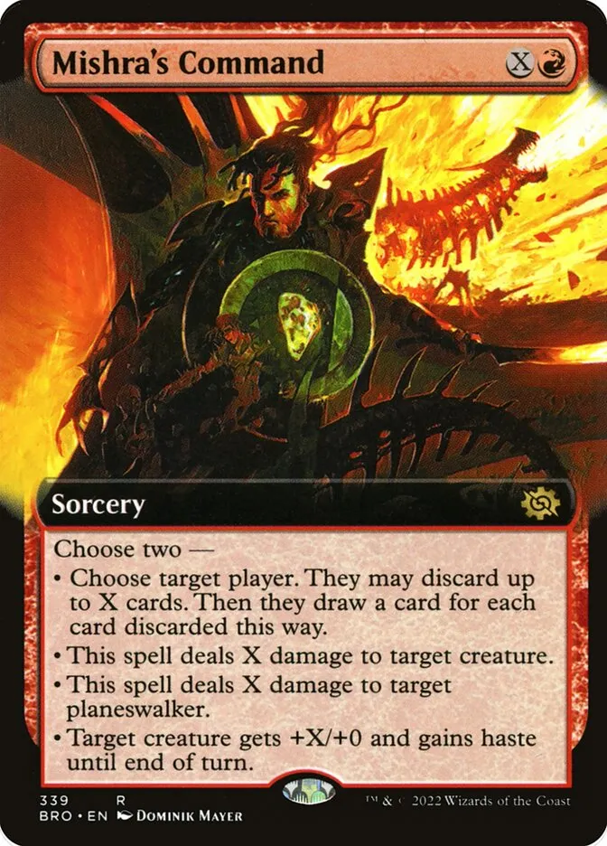 Mishra's Command Front Face